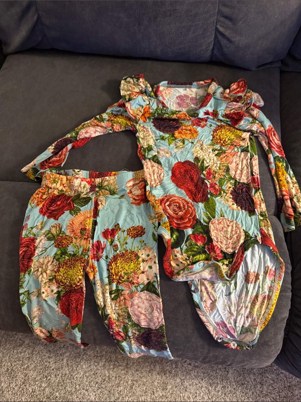 Posh Peanut Fall Bamboo Outfit